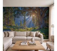 GLCWARM Realistic Landscape Mural Wallpaper 450X300Cm