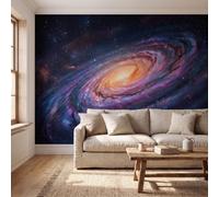 GLCWARM Space Scenery Wallpaper - Spiral Galaxies Wall Mural