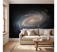 GLCWARM Starry Sky Scenery Wallpaper - Spiral Galaxies Wall Mural