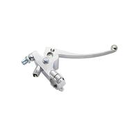 GLCYBDI Brake Levers Clutch 7/8" 22mm Front Motorcycle Hydraulic Brake Pump ma&Ster Cylinder Silver Left Right Disc Lever Universal W/Switch M10
