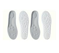 GLDFW 1Pair/2Pairs/4Pairs Latex Sport Insoles Soft Shoe Pads Arch Support Orthotic Insoles Breathable Deodorant Insole