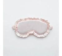 GLDFW 1Pcs Ruffle Sleep Eye Mask Eye Protection Travel Soft Sleeping Shading Eye Covers Multicolor Eye Patches for Woman Man