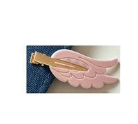 GLDFW Cute Wings Fun Hairpin Traceless Dopamine Cosmetic Side Broken Bangs Clip Hair Accessories