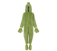 GLDFW Halloween Costumes Cartoon Hooded Romper and Gloves for Toddler Kids Adults Role-Playing Party Cosplay Outfit