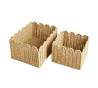 GLDFW Organizing Storage Basket Serving Basket Lightweight Storage Organizer Clothes Hamper Clothes Snacks Drinks Kitchen