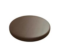 GLDFW Round Memory Foam Seat Cushion Leather Non-slip Dining Chair Pad Bar Stool Bay Window Futon Tatami Mat