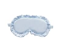 GLDFW Silk Ruffle Sleep Eye Mask Eye Protection Travel Soft Sleeping Shading Eye Covers Multicolor Eye Patches Woman Man