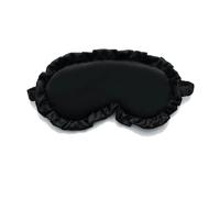GLDFW Silk Ruffle Sleep Eye Mask Eye Protection Travel Soft Sleeping Shading Eye Covers Multicolor Eye Patches Woman Man