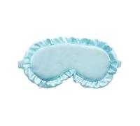 GLDFW Silk Ruffle Sleep Eye Mask Eye Protection Travel Soft Sleeping Shading Eye Covers Multicolor Eye Patches Woman Man