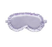 GLDFW Silk Ruffle Sleep Eye Mask Eye Protection Travel Soft Sleeping Shading Eye Covers Multicolor Eye Patches Woman Man