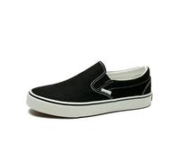 GLDFW Spring Summer Men's Women's Trendy Slip-on Canvas Shoes Breathable Soft Sole Casual Couple Style Rubber Upper Shoes