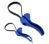 GLDFYYDS 2Pcs Strap Wrench, Multifunctional Adjustable Oil Filter Wrenches (6” and 8”), with Latch, for Tins, Shower Heads, Pipes, Oil Filters