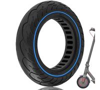 GLDYTIMES 10x2.125 Inch Solid Tyre Fit for Xiaomi 1s/ Mi Electric Scooter Essential, iScooter i9, isinwheel S9MAX, Replacement for 10x2 8.5x2 8 1/2x2 50/75-6.1 Original Tire, Blue 1pc