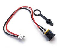 GLDYTIMES 2-Wire Coaxial Charging Port with DC5.5x2.15mm Charging Hole for Razor MX125 Dirt Rocket, Jetson®, Dynacraft, Hover-1, Swagtron and 6/12 Volt Power Electric Scooters/Hoverboards