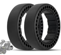 GLDYTIMES 2PCS 10x2.75 Quick Release Sports Drift Tires Fit for Segway Ninebot Gokart pro/S MAX/Gokart Kit(with Ninebot S Max), 10-2.75 Gokart Bundle Drifting Rear Tire