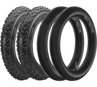 GLDYTIMES (57-103)12 1/2x2 1/4 Tyre and Tube,Heavy Duty tyre Tube Replacement for 12.5x2.25,for Razor Pocket Mod, Currie, Schwinn, GT, IZIP, eZip