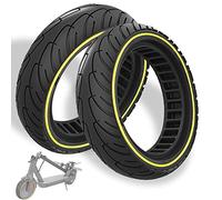 GLDYTIMES 8.5 x 2.0 Inches Electric Scooter Tyre 50/75-6.1 Solid Tyre Fit for Gotrax Gxl V2/XR Apex Xl~Hiboy S2 Max Pro~Hover 1~AOVOPRO ES80~Xiaomi, 8 1/2" Anti-explosion Replacement Wheel Yellow