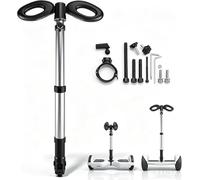 GLDYTIMES Ninebot Handlebar Replacement for Ninebot miniPRO miniLITE S Self Balance Hoverboard Adjustable Handle Stand Release Knee Pressure (Handlebar Only) Sliver
