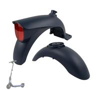 GLDYTIMES Scooter Fender Assembly Replacement for Ninebot C2 Pro Electric Scooter - Durable Rear Mudguard Support Bracket, Original Replacement Accessory for C2 PRo Kickscooter (Front and Rear Fender)