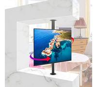 GLDYTVF 360 Deg Rotation Tilt Swivel TV Mount - Tv Wall Mount, LCD TV Floor Stand, Partition Wall Rotating Rack Rotating TV Cabinet Rotating Base, 32-55inch LED Screen Display (86-114cm)