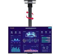 GLDYTVF Ceiling TV Bracket, Wall TV Bracket, Height Adjustable Telescopic Ceiling TV Bracket For 39-90 Inch LCD Flat Panel TV, Expanding Metal Screw Fixing