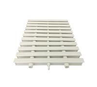 GLDYTVF Flexible Pool Drain Cover with Rhombus Texture - Splicable Gutter Grille for Efficient Water Flow Management, Overflow Grate for Swimming Pool Drainage Solutions, Durable & Safe