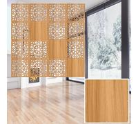 GLDYTVF Hanging Wall Partition Chinese Style, DIY Room Divider Screen for Doorway Bedroom Office And Dorm Room, Room Separator Panel with All Accessories, 11.4x11.4 In (Color : Style-8, Si