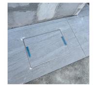 GLDYTVF Invisible Access Cover, Removable Square Inspection Hatch, Easy Access for Underground Utilities, 20x18x2.0in (50.8x45.7x5cm), Durable & Weatherproof, Ideal for Paving.