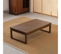 GLDYTVF Modern Japanese Floor Table Multifunctional Wooden Low Table for Living Room Coffee & Tea Table Easy to Install Rectangular Design Perfect for Home & Office.