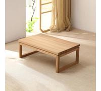 GLDYTVF Modern Japanese Wooden Low Table Multifunctional Rectangular Coffee Table for Living Room Easy to Install Ideal for Home & Office Use.