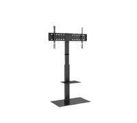 GLDYTVF TV Mount Stand TV Stand Mount Swivel Tall TV Stand for 32-55/65/ 85 inch TV Height Adjustable Portable Floor TV Stand For Plasma/Curved TV(32-85 inch)