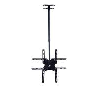 GLDYTVF Universal Dual Sided Ceiling TV Mount Bracket Full Motion 360° Rotation for 3275 Inch Flat Panel TVs Max400x400mm Adjustable Heavy Duty Easy Install