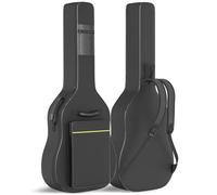 GLEAM Acoustic Guitar Gig Bag - 0.35 Inch Sponge Padding Guitar Case Fit 39-41 Inch Guitar Waterproof Black