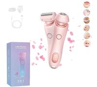 Gleam Pro 3.0 Shaver for Women by Women, SilkGlide Pro - 2024 Best Silk Glide Razor, Get a Smooth Shave Every Time without The Bumps, Burns or Nicks (Pink)