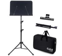 GLEAM Sheet Music Stand Lightweight with Carrying Bag - Portable for Children and Carrying out Dual Use Desktop Book Stand