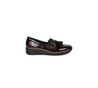 Rieker 53751-35 Wine patent Womens Comfort Slip On Shoes in a Plain Man-made in Size 38