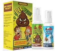 GleamGlee Extra Strong Fart Spray Prank Set - Insanely Potent Real Stink Spray + Quick Odor Fix - Hilarious Gag Gifts for Prankster, Parties, Adults & Pranks Gifts - Non Toxic