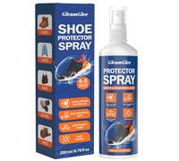GleamGlee Shoe Protector Spray 6.76 fl oz (200ml) - Waterproof & Stain Repellent for Sneakers & Boots - Long-Lasting Rain Protection for Suede, Leather, Nubuck, Canvas & Fabric