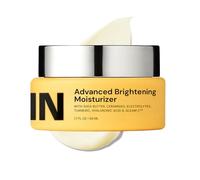 Gleamin Brightening Vitamin C Moisturizer - Vitamin C, Shea Butter, Ceramides, Electrolytes & Turmeric - Hydrates Dry, Dull Skin, Brightens Discoloration & Dark Marks - Fragrance-Free, 1.7 fl oz