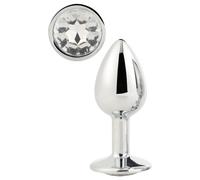 Gleaming Love - anal plug (silver)