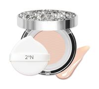 Gleaming Tension Cushion Foundation in Compact Format 0.45 oz | Korean Compact Makeup with Ceramides and Asian Centella | Lightweight, Long-Lasting Makeup by K