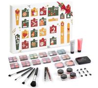 Gleamkid Advent Calendar 2025,Beauty Advent Calendar 2025, 30pcs Christmas Makeup Advent Calendar for Teens Girls Gift Set,Christmas Makeup Advent Calendar for Teens Girls