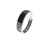 GleaMora Ins Style Adjustable Opening For Men And Women Universal Ring Trendy Minimalist Personality Anniversary Birthday Jewelry