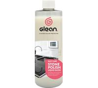 GLEAN Natural Stone Polish | 500ml | Granite & Marble Surface, Floor Polish | Ideal Kitchen Quartz Worktop Cleaner | Suitable For Non-Porous Hard Surfaces | Gloss Finish, Stone Wax, Marble Polisher