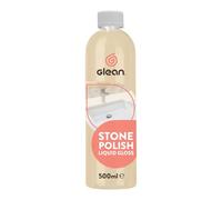 GLEAN Natural Stone Polish Liquid Gloss | 500ml | Stone Colour Restorer for Granite, Marble, Quartz & Ceramic | High Shine Worktop & Floor Polish | Indoor & Outdoor Use | Quartz Worktop Cleaner