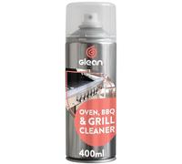 GLEAN Oven, Grill, Air Fryer & BBQ Cleaner | FOAMING CLEANER | Air Fryer | Barbecue | Kitchen Degreaser For Burnt On Grease & Food Spills | No-Scrub Formula | 400ml