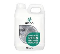 GLEAN Patio Grout Resin Residue Remover | 1 Litre | Non-Caustic Grout Haze Remover for Porcelain & Natural Stone | Spot Cleaner | Removes Epoxy, Acrylic & Silicone from Brush-In Compounds