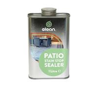GLEAN Patio Stain Stop Sealer | Solvent Based Impregnating Sealer | Natural Stone Patios & Flooring | Protects Against Oil, Grease, Dirt, Limescale, Water Staining | Matt Finish | 1 Litre