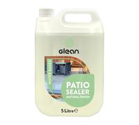 GLEAN Patio Stain Stop Sealer | Water Based Impregnating Sealer | Natural Stone Patios & Flooring | Protects Against Oil, Grease, Dirt, Limescale, Water Staining | Natural Finish | 5 Litre