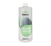 GLEAN Slate Sealer | Premium Grade Water Based Impregnating Sealer | Invisible & Breathable Barrier | Protects Against Penetration By Water, Oil, Dirt, Limescale & Grease | Natural Finish | 1 Litre